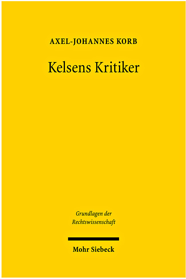 Kelsens Kritiker main product photo
