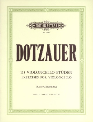 113 Exercises for Cello Vol.2