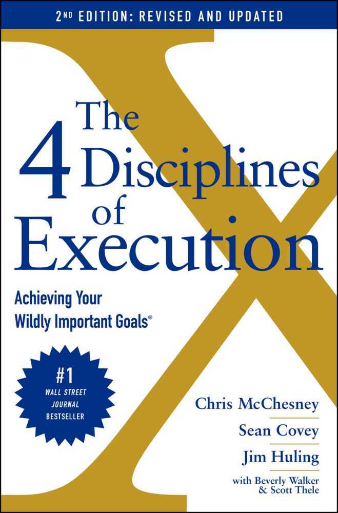 The 4 Disciplines of Execution: Revised and Updated main product photo