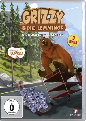 Grizzy und die Lemminge. Staffel.2, 3 DVD