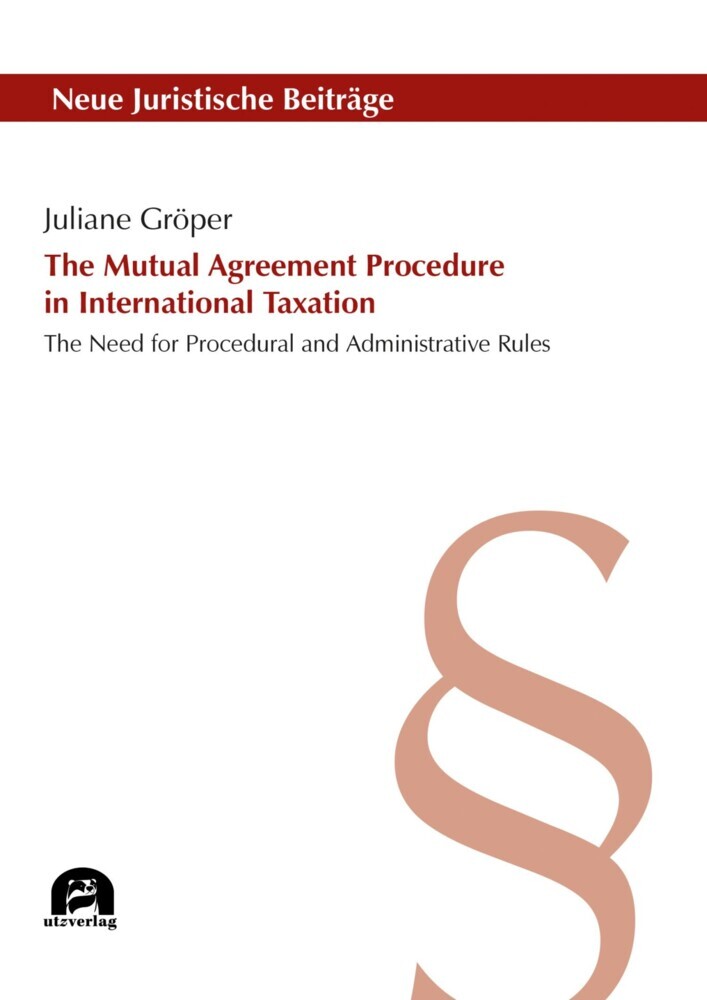 The Mutual Agreement Procedure in International Taxation main product photo