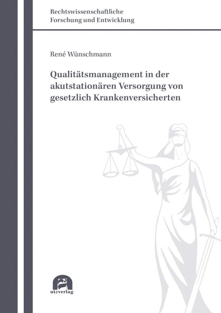 Qualitätsmanagement in der akutstationären Versorgung von gesetzlich Krankenversicherten main product photo