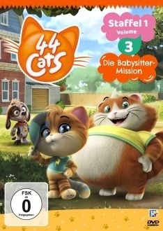 44 Cats. Staffel.1.3, 1 DVD main product photo