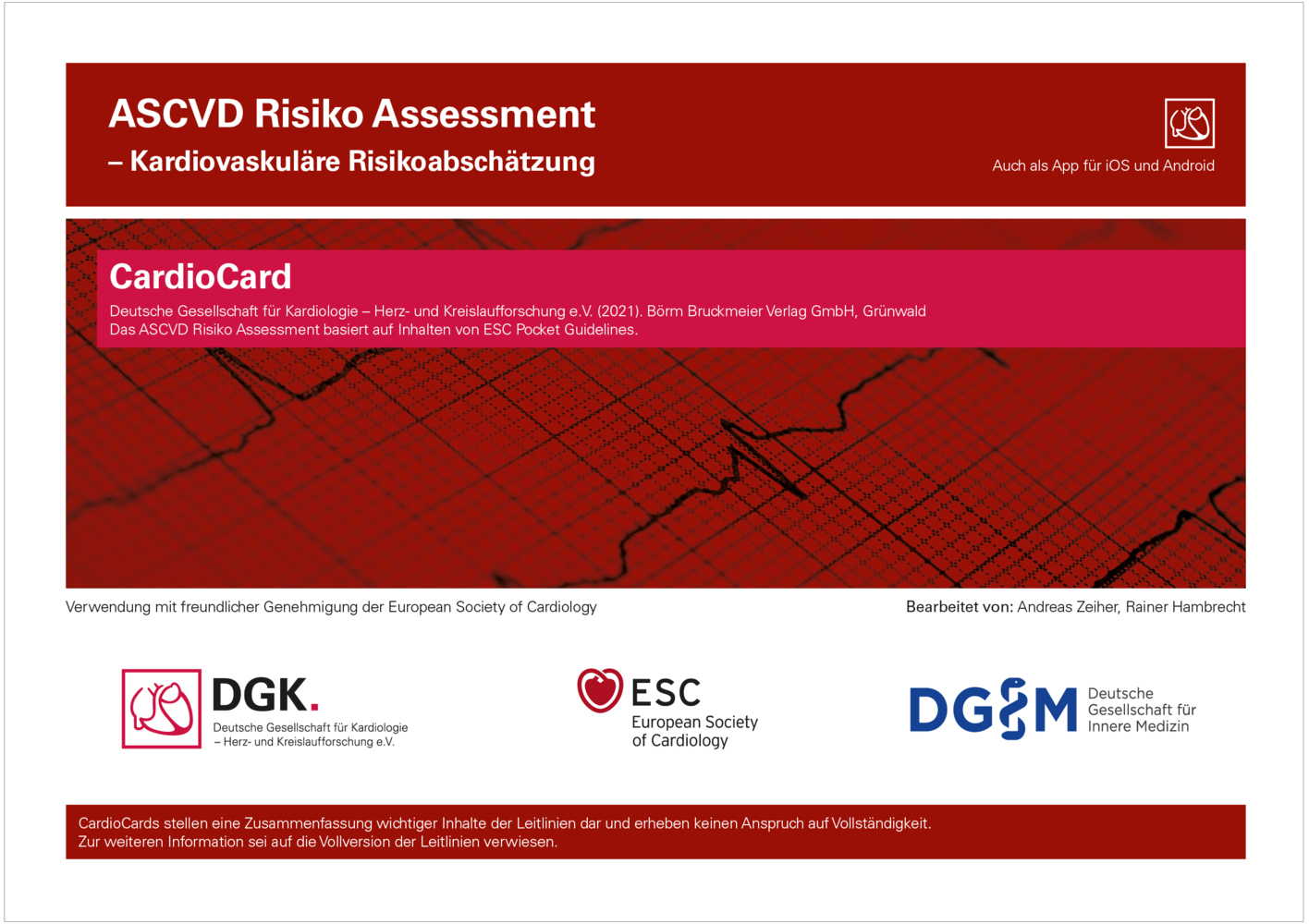 ASCVD Risiko Assessment - Kardiovaskuläre Risikoabschätzung, CardioCard main product photo