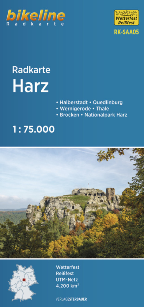 Radkarte Harz (RK-SAA05) main product photo