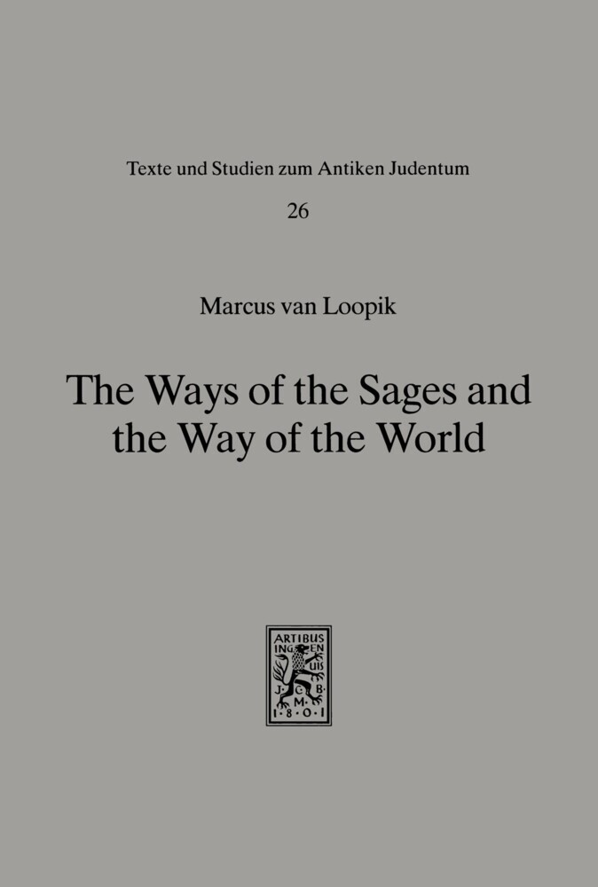 The Ways of the Sages and the Way of the World main product photo
