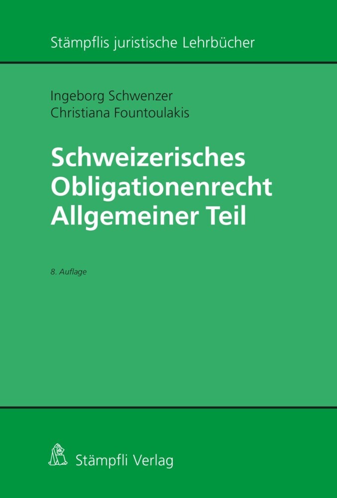 Schweizerisches Obligationenrecht Allgemeiner Teil main product photo