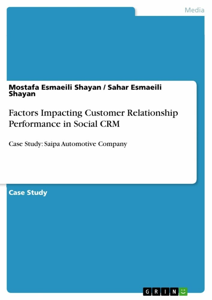 Factors Impacting Customer Relationship Performance in Social CRM main product photo