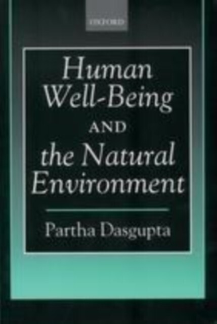 Human Well-Being and the Natural Environment main product photo