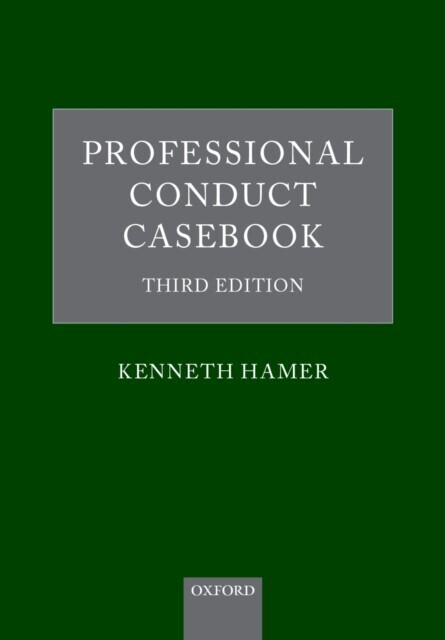 Professional Conduct Casebook main product photo