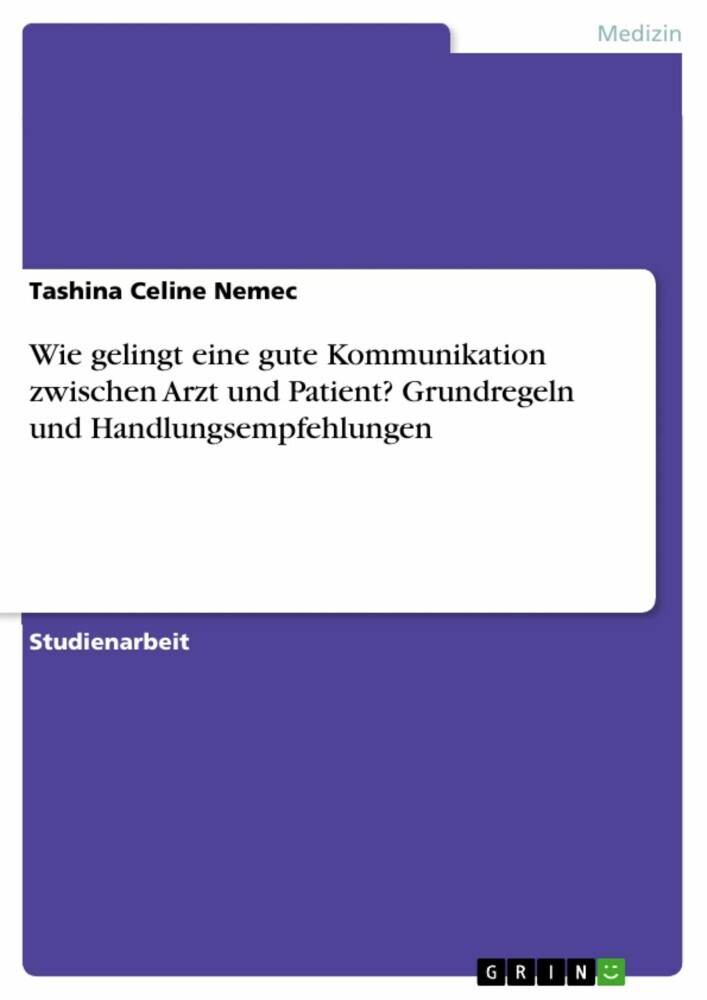 Wie gelingt eine gute Kommunikation zwischen Arzt und Patient? Grundregeln und Handlungsempfehlungen main product photo