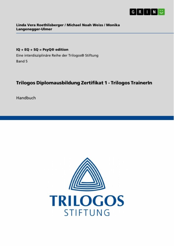 Trilogos Diplomausbildung Zertifikat 1 - Trilogos TrainerIn main product photo