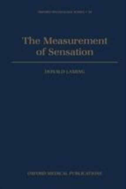 Measurement of Sensation main product photo