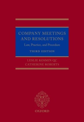 Company Meetings and Resolutions