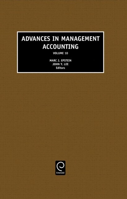 Advances in Management Accounting main product photo