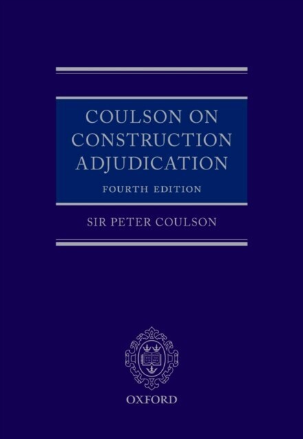 Coulson on Construction Adjudication (book and digital pack) main product photo