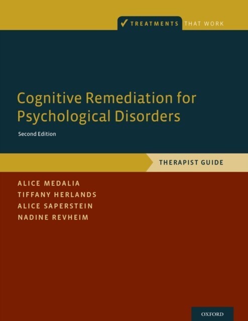 Cognitive Remediation for Psychological Disorders main product photo