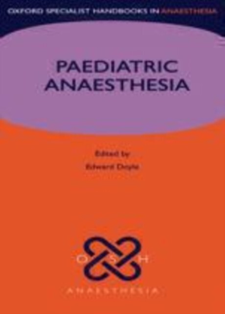 Paediatric Anaesthesia main product photo