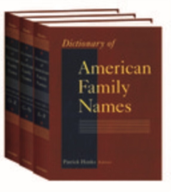 Dictionary of American Family Names main product photo