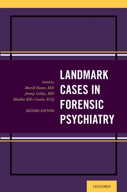 Landmark Cases in Forensic Psychiatry main product photo