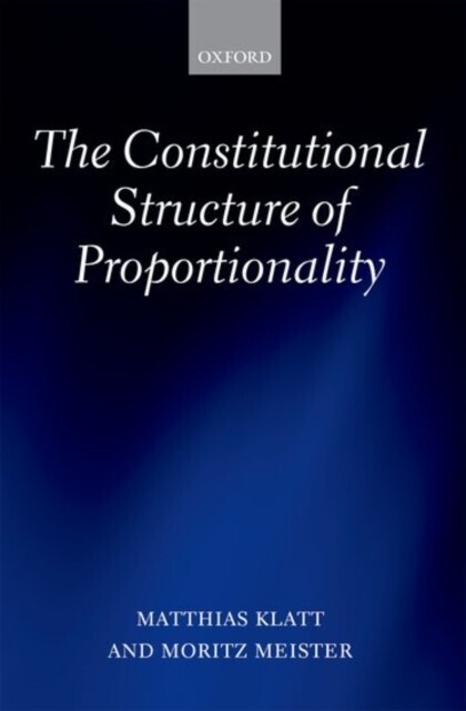 Constitutional Structure of Proportionality main product photo