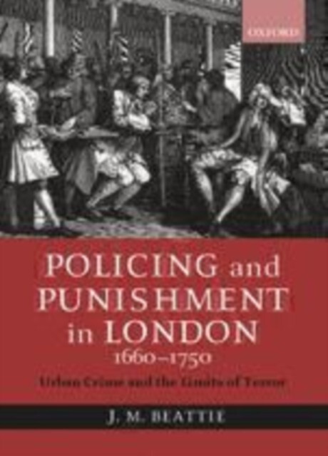 Policing and Punishment in London 1660-1750 main product photo