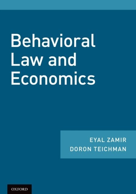Behavioral Law and Economics main product photo
