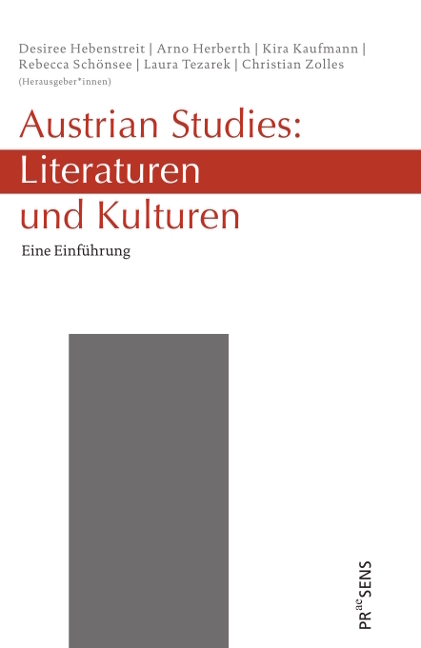 Austrian Studies: Literaturen und Kulturen main product photo