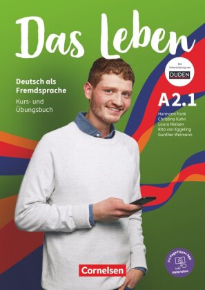 Das Leben - Deutsch als Fremdsprache - Allgemeine Ausgabe - A2: Teilband 1 Kurs- und Übungsbuch - Mit PagePlayer-App inkl. Audios, Videos, Texten und Übungen. Bd.1