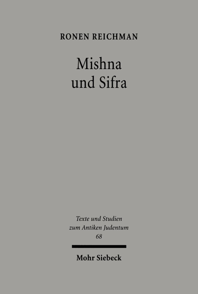 Mishna und Sifra main product photo