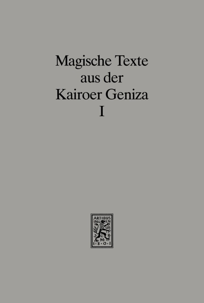Magische Texte aus der Kairoer Geniza main product photo