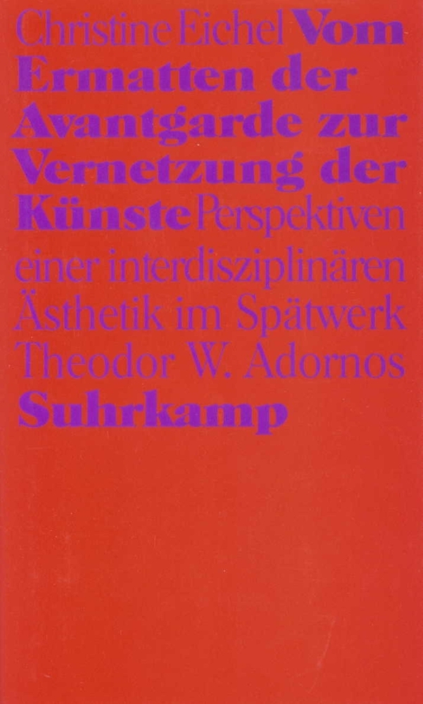 Vom Ermatten der Avantgarde zur Vernetzung der Künste main product photo