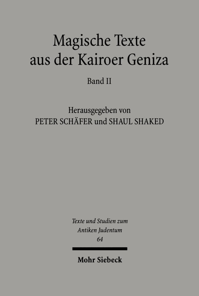 Magische Texte aus der Kairoer Geniza main product photo