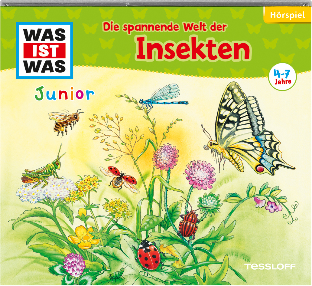 WAS IST WAS Junior Hörspiel: Die spannende Welt der Insekten, Audio-CD main product photo