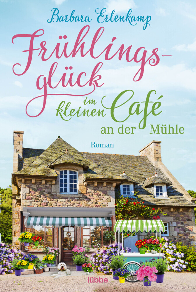 Frühlingsglück im kleinen Café an der Mühle main product photo