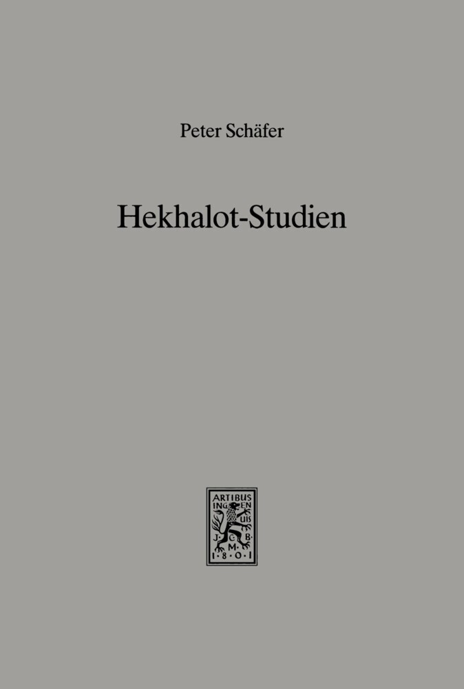 Hekhalot-Studien main product photo