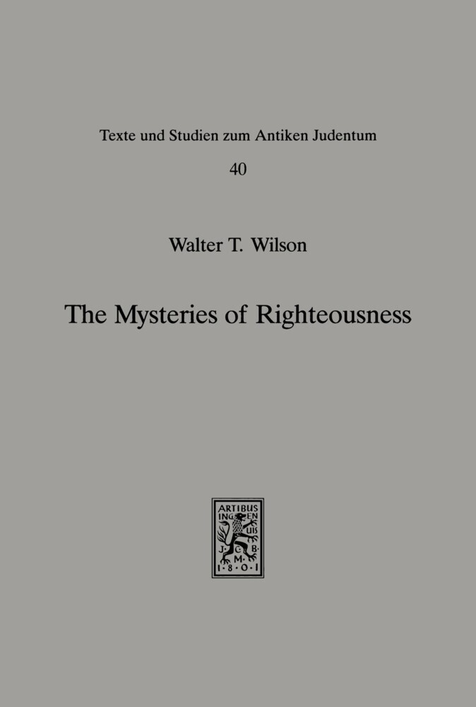 The Mysteries of Righteousness main product photo