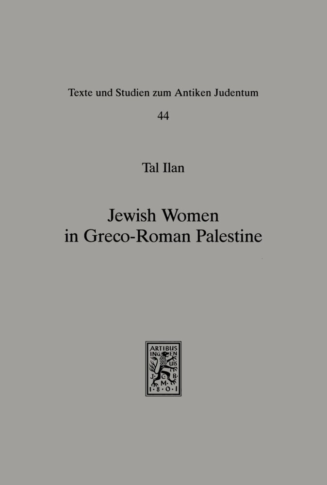 Jewish Women in Greco-Roman Palestine main product photo