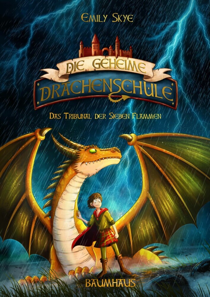 Die geheime Drachenschule - Das Tribunal der Sieben Flammen main product photo