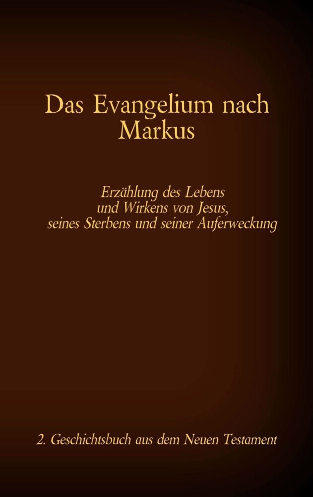 Das Evangelium nach Markus main product photo