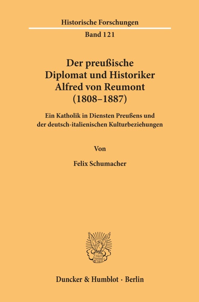 Der preußische Diplomat und Historiker Alfred von Reumont (1808-1887). main product photo