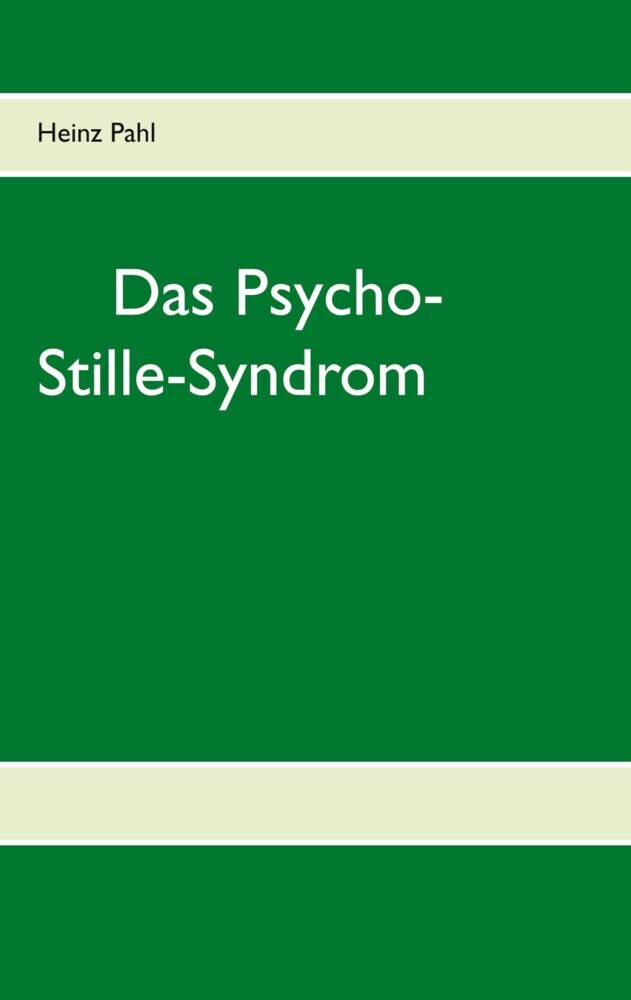 Das Psycho-Stille-Syndrom main product photo