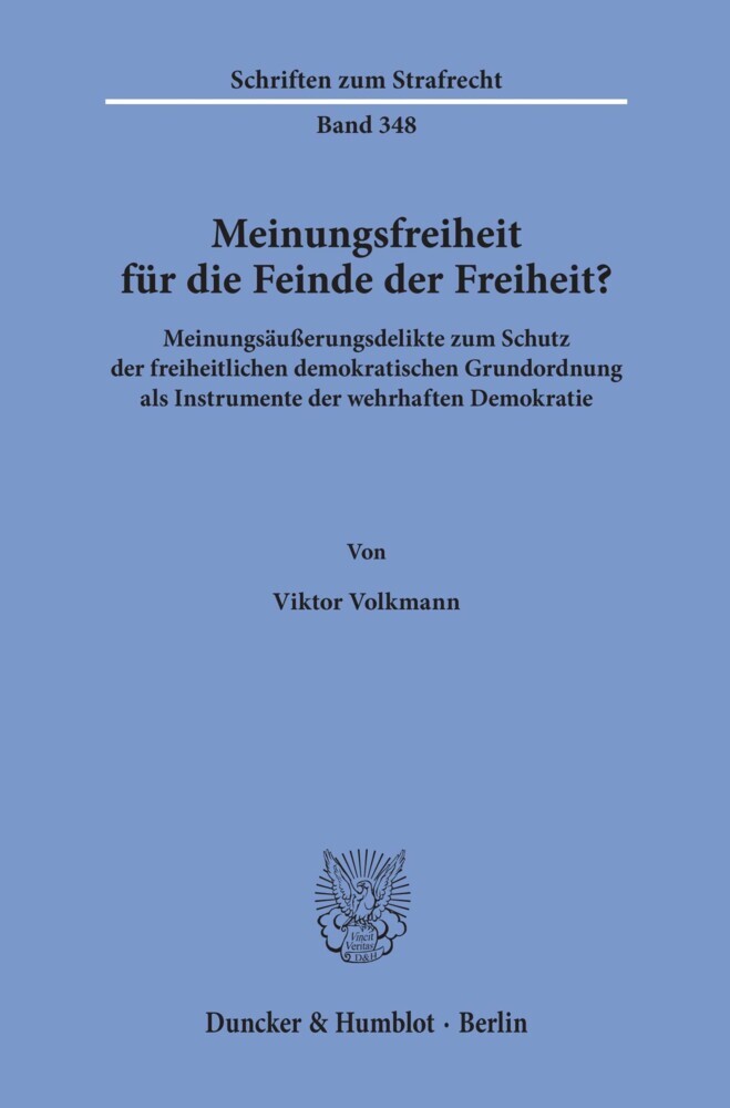 Meinungsfreiheit für die Feinde der Freiheit? main product photo