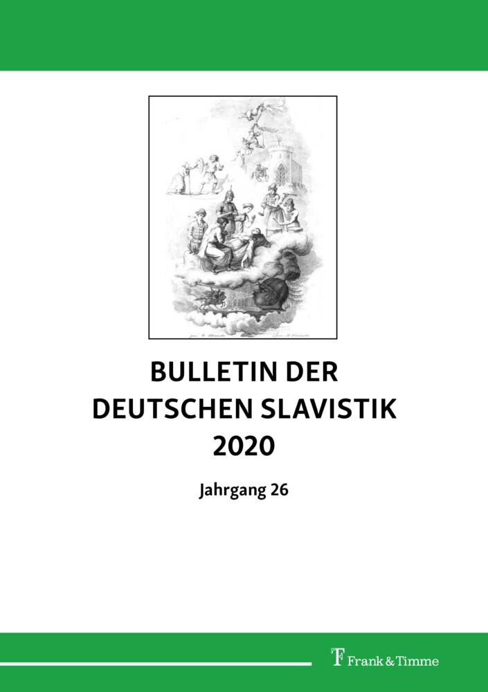 Bulletin der Deutschen Slavistik 2020 main product photo