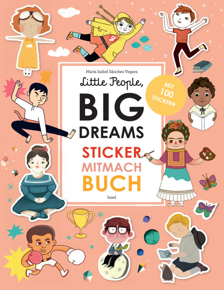 Little People, Big Dreams: Sticker-Mitmach-Buch main product photo