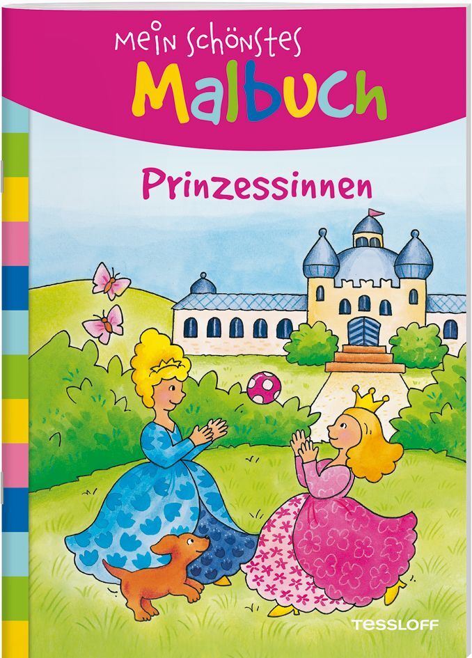 Mein schönstes Malbuch. Prinzessinnen main product photo