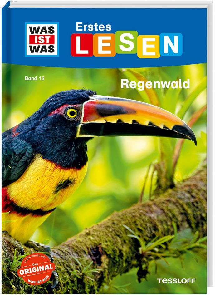 WAS IST WAS Erstes Lesen Band 15. Regenwald main product photo