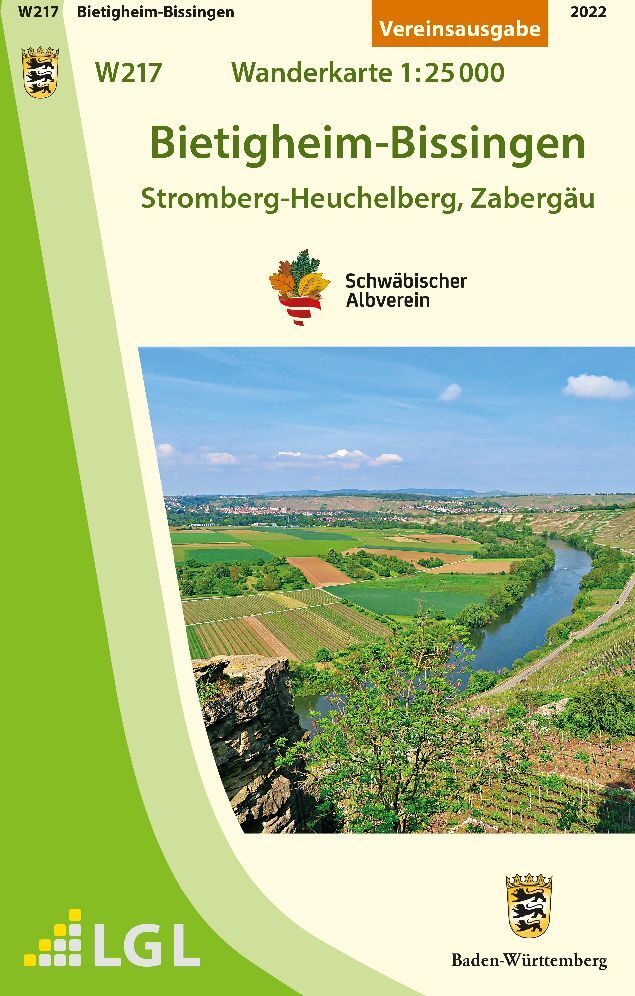 W217 Bietigheim-Bissingen - Stromberg-Heuchelberg, Zabergäu main product photo