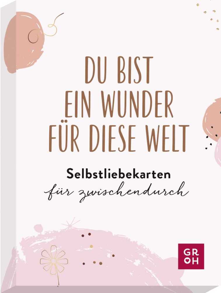 Du bist ein Wunder für diese Welt - Selbstliebekarten für zwischendurch main product photo