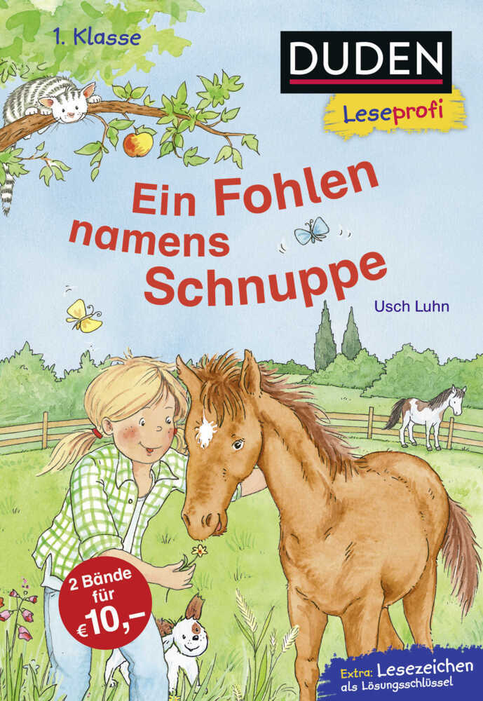 Duden Leseprofi - Ein Fohlen namens Schnuppe, 1. Klasse | Leseprofis - EIN FOHLEN NAMENS SCHNUPPE, 1. Klasse main product photo